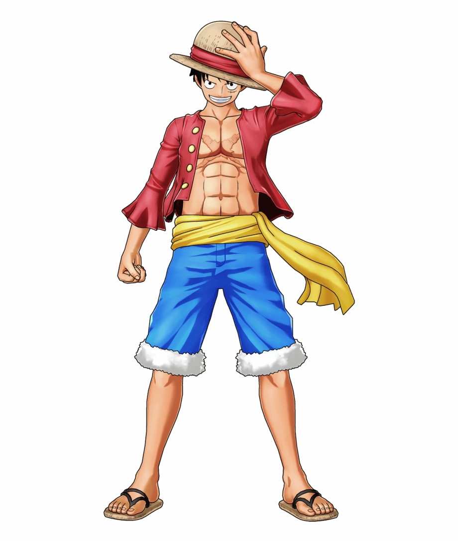 One Piece World Seeker Character Renders Of Luffy,.