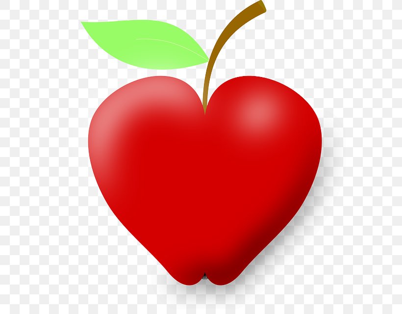 Apple Heart Health Clip Art, PNG, 611x640px, Apple, Apple.