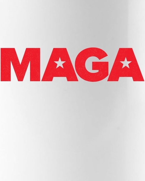 MAGA Distressed Logo Make America Great Again Coffee Mug.