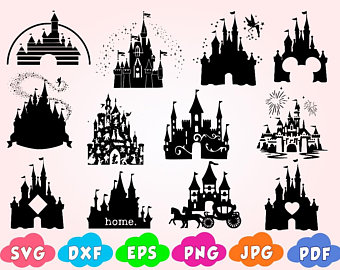 Magic kingdom svg.