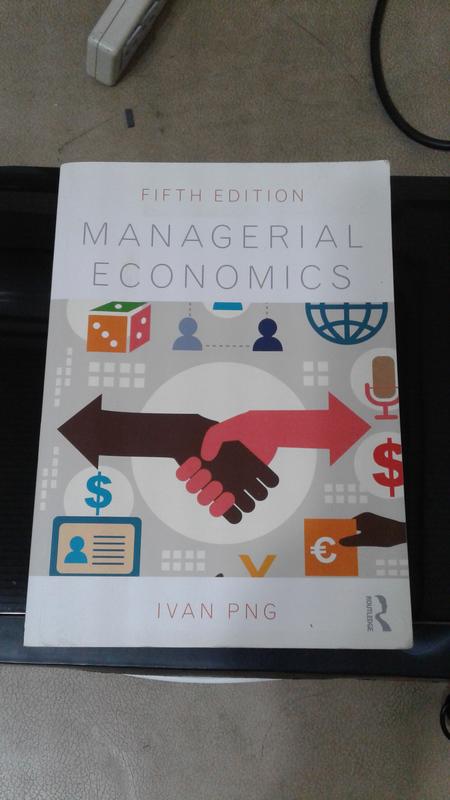 Managerial Economic Fifth Edition 第五版 Ivan Png.