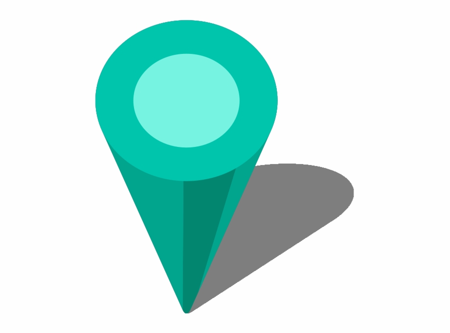 Location Map Pin Turquoise Blue7 Location Icon Turquoise.