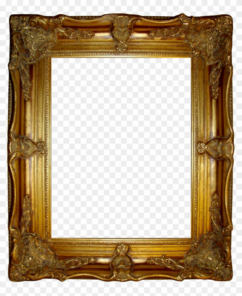 Antique Vector Gold Vintage Frame.