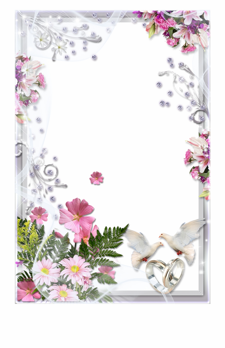 Wedding Frame Transparent Background {#1226101}.