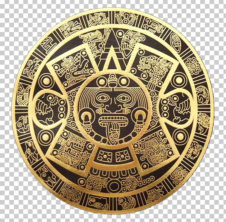 Maya Civilization Aztec Calendar Stone Mayan Calendar PNG.