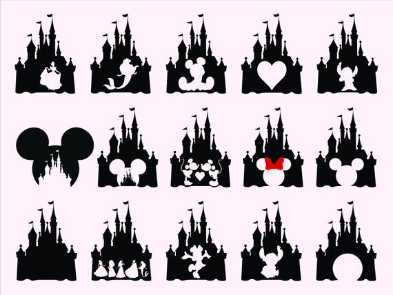 Disney Castle SVG.