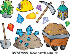 Mining Clip Art Illustrations. 8,198 mining clipart EPS vector.