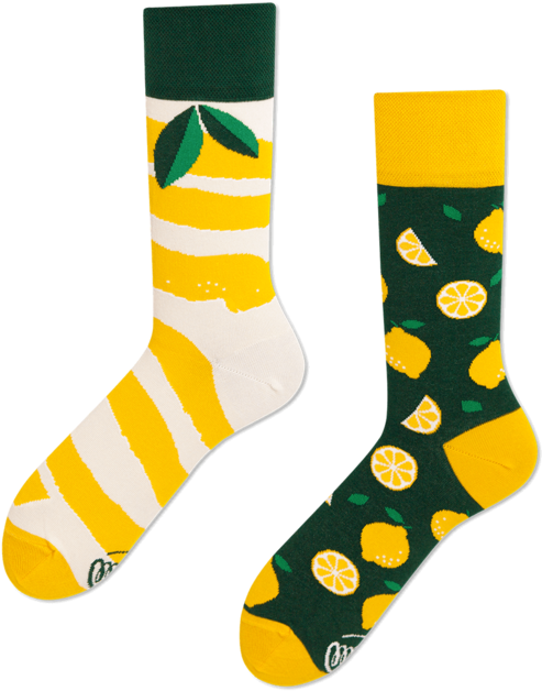 Socks Transparent Mismatched Clipart.