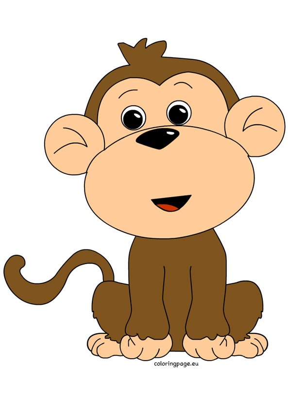 Monkey clipart.