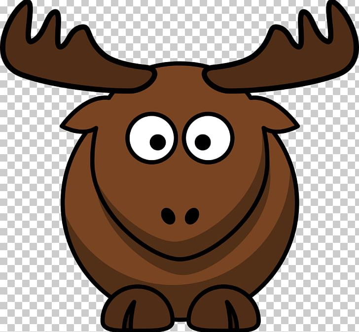 Elk Moose Cartoon PNG, Clipart, Antler, Cartoon, Cartoon.