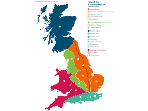 Network Rail reorganisation aims to bring 'radical change.