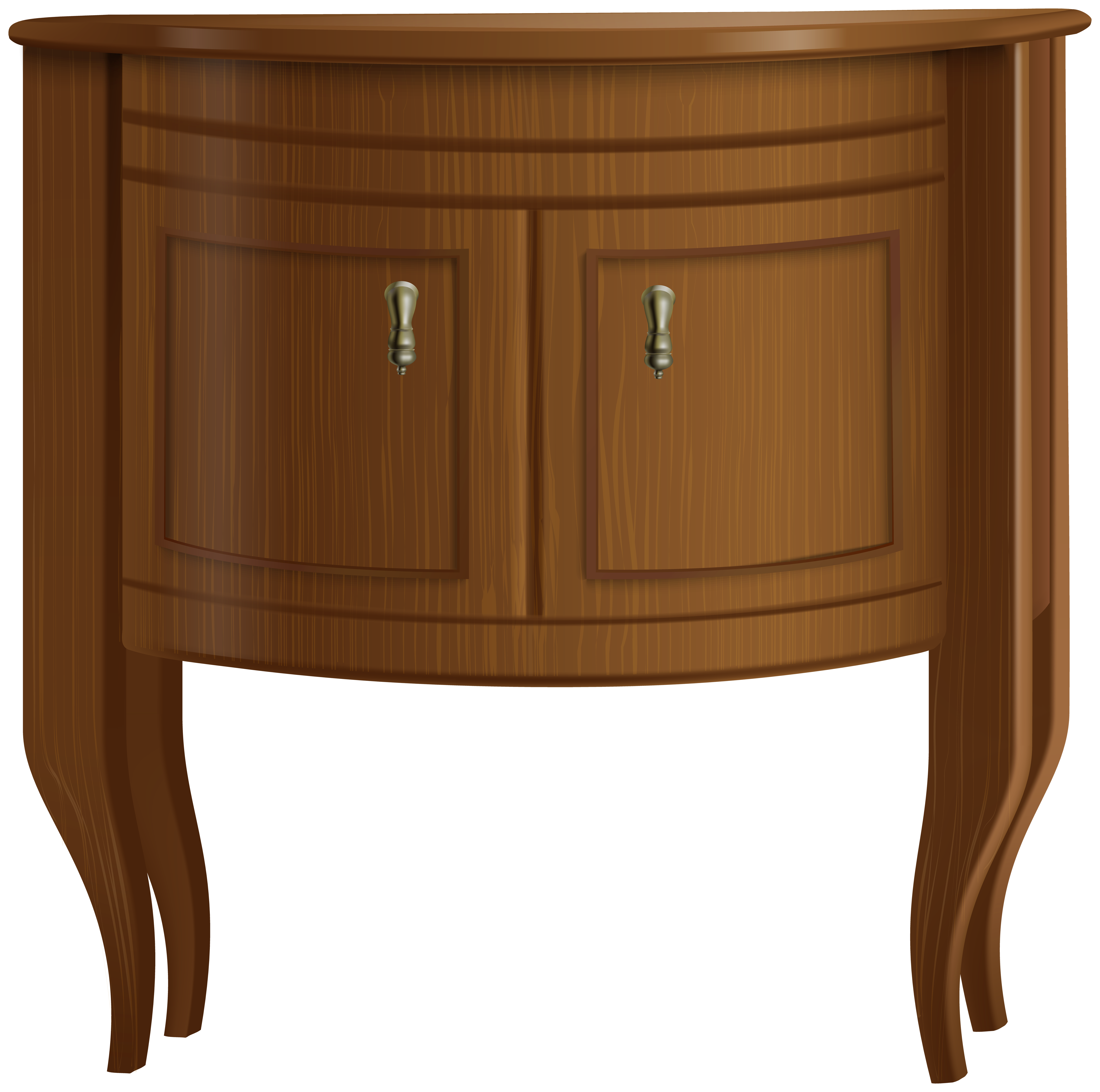 Night Stand Transparent PNG Clip Art Image.