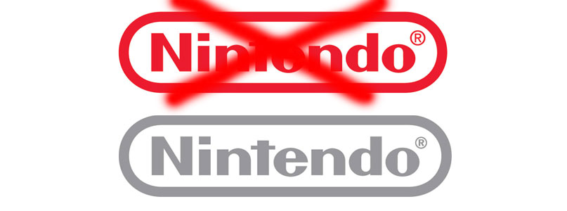 Nintendo Will Keep Grey Logo For At Least 2 Years.