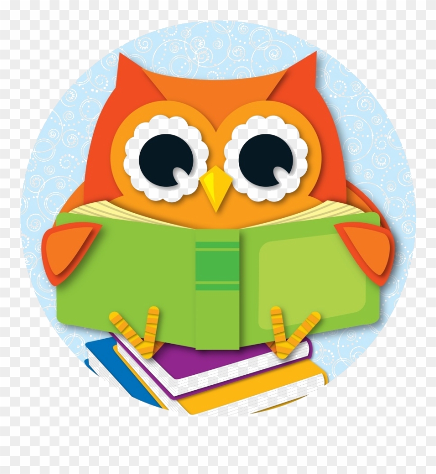 Owl With Book.