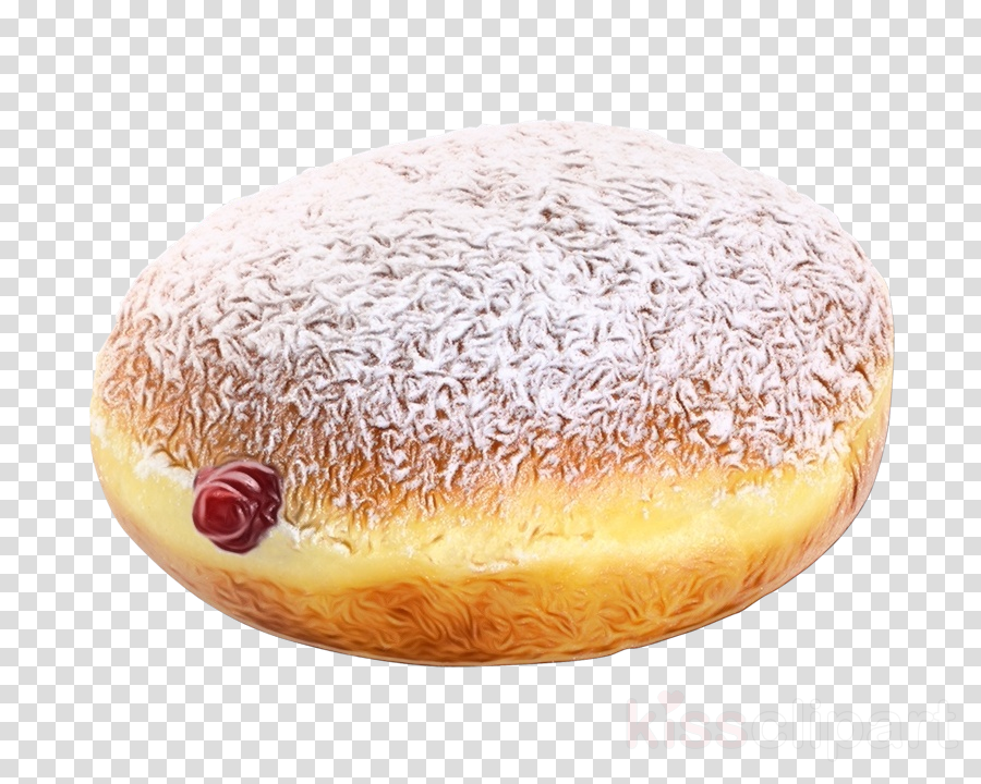 berliner food sufganiyah pączki baked goods clipart.