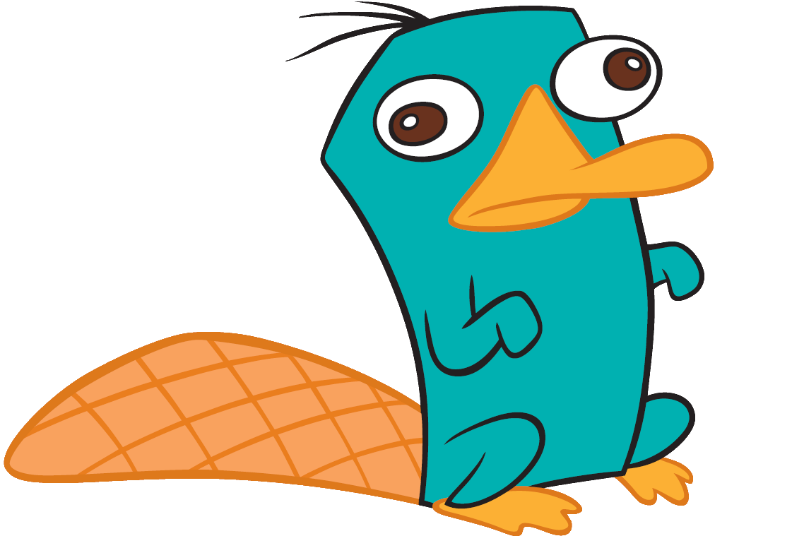 Perry The Platypus Clipart.