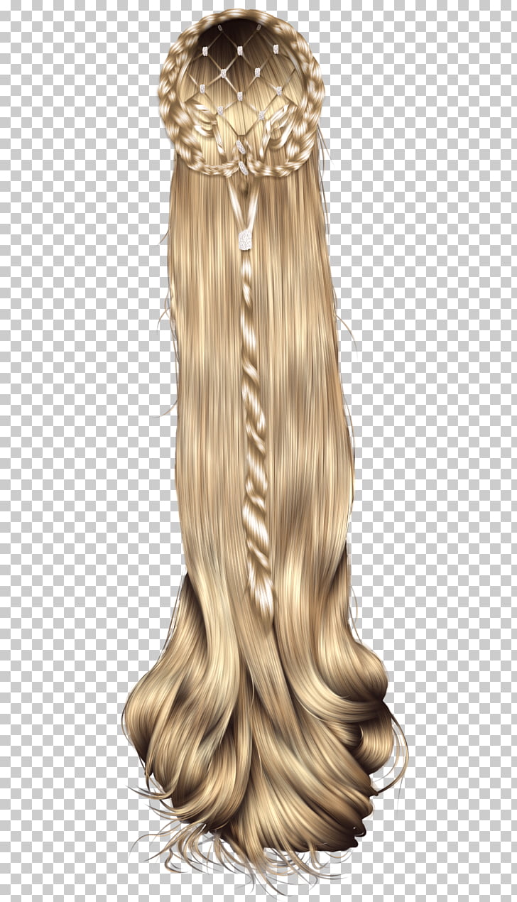 Peinado peluca rubia, peluqueria PNG Clipart.