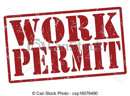 Permit Clipart.