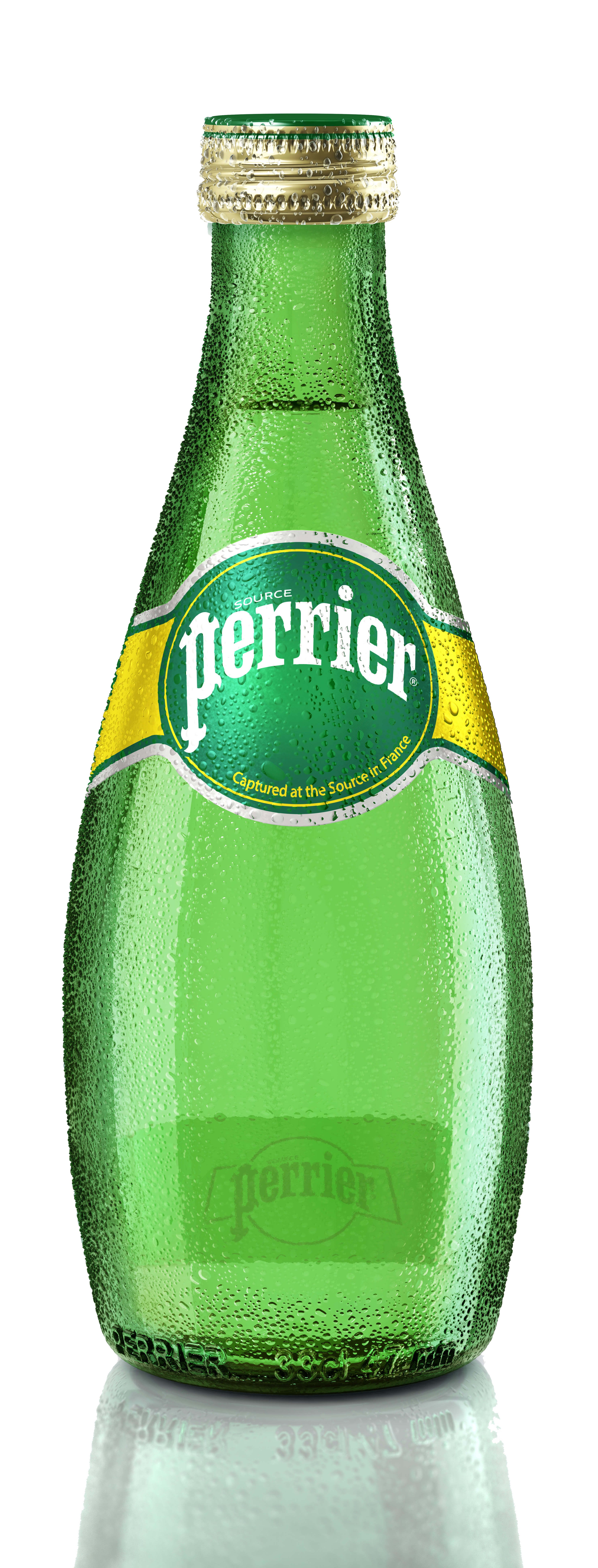 Perrier Carbonated Mineral Water.