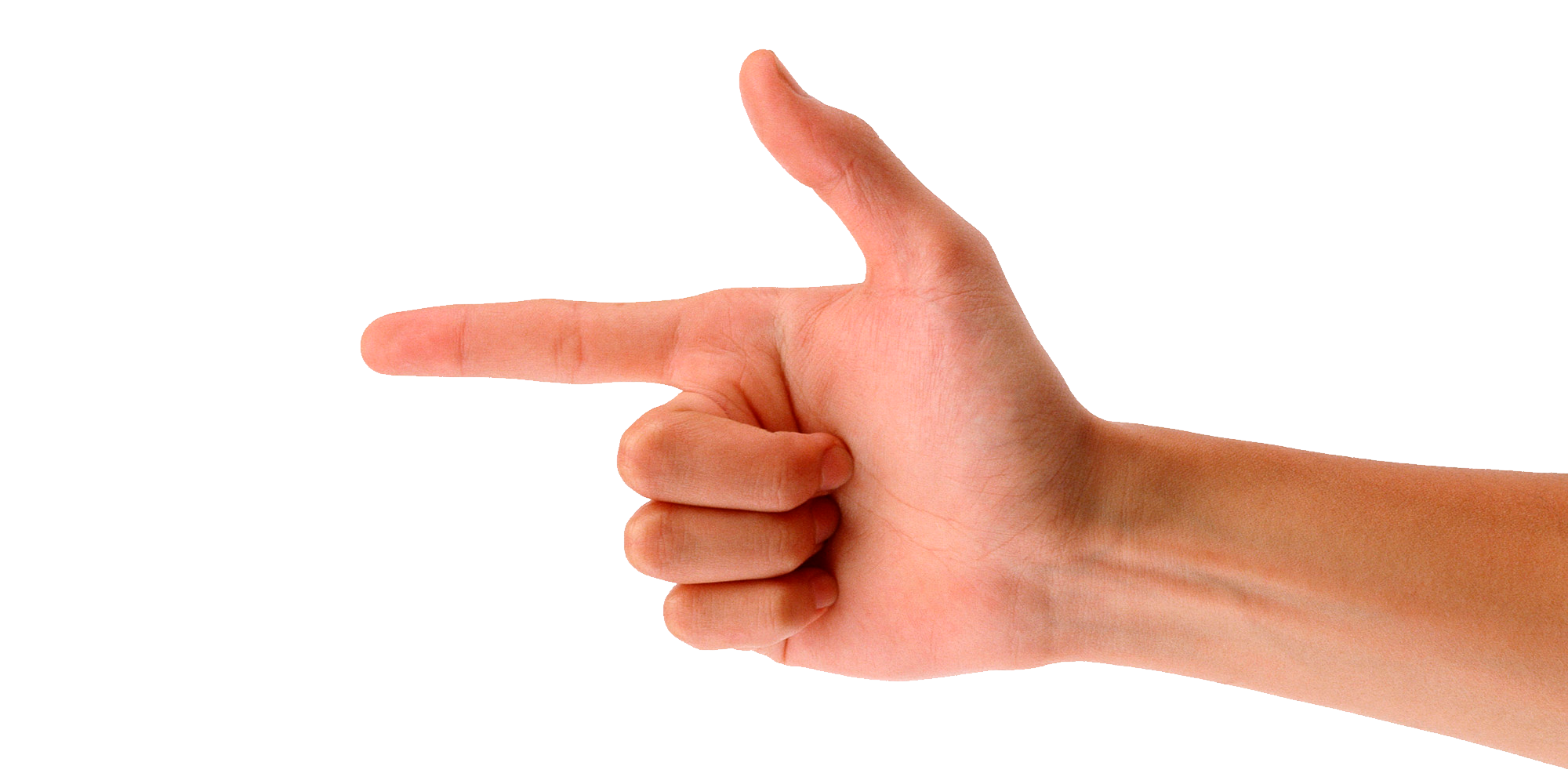 Finger PNG Image.