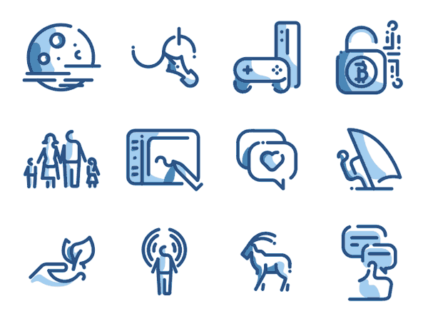 Premium vector icon packs.