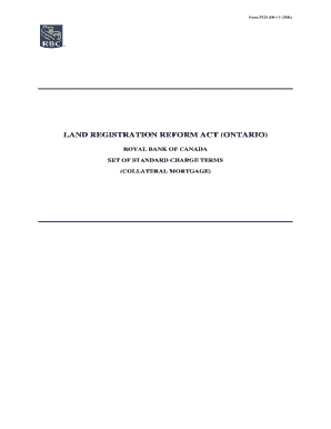 LAND REGISTRATION REFORM ACT ONTARIO.