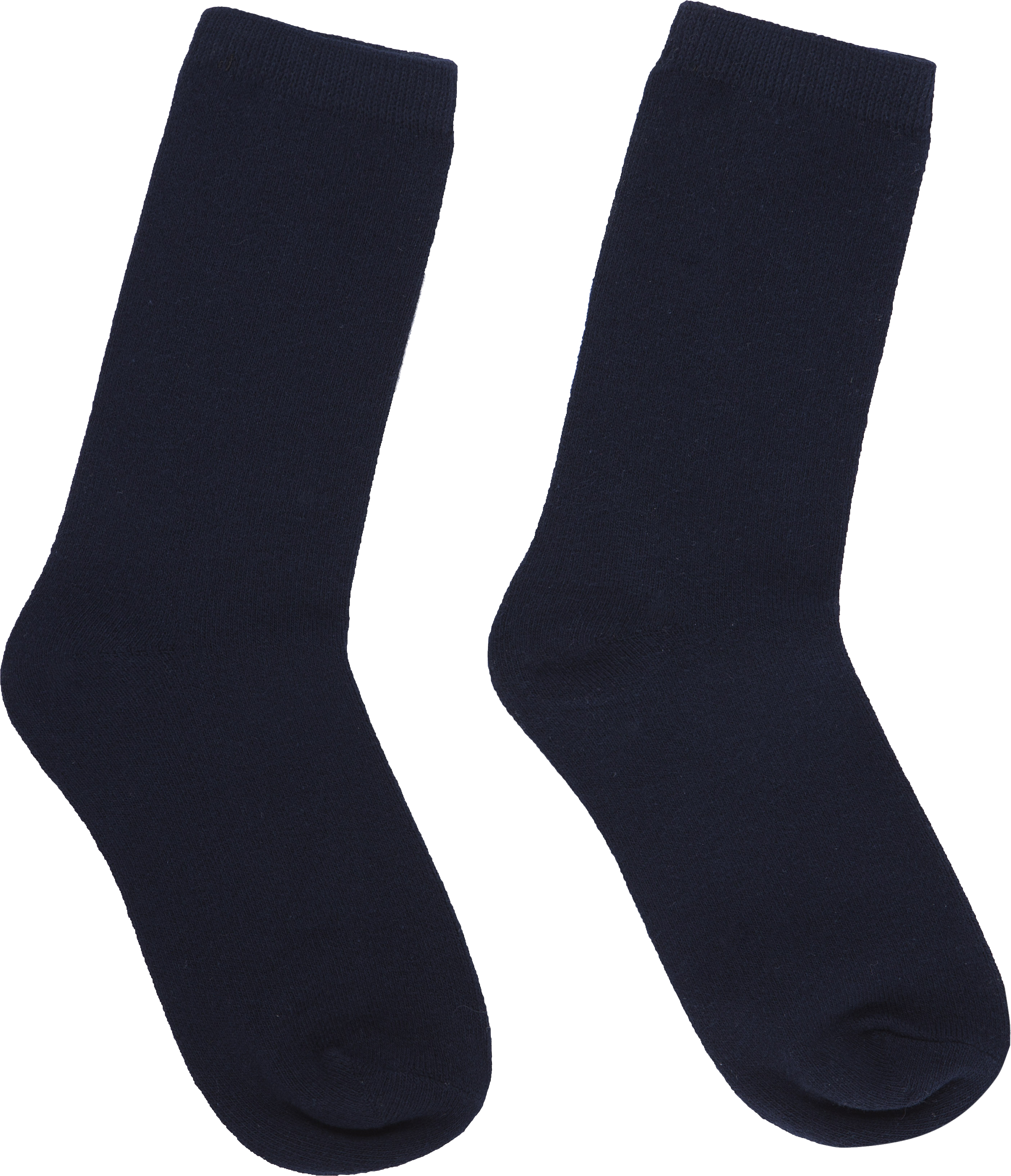 Socks Black PNG Image.