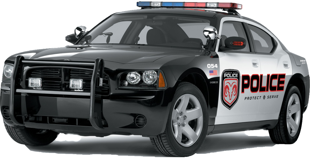 Police Car PNG Image.