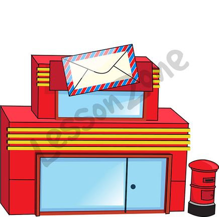 Post Office Clip Art, Post Office Free Clipart.