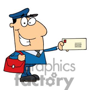 Postal service clipart.