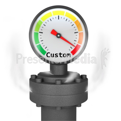 Blank Pressure Gauge.