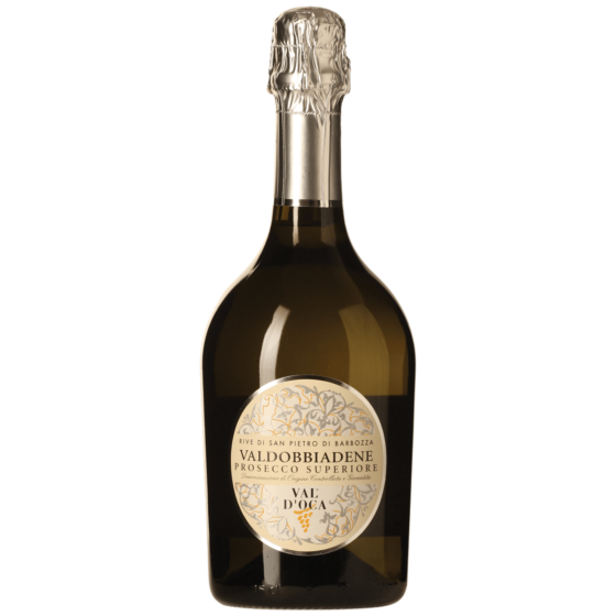 Prosecco Superiore DOCG Brut Rive di San Pietro di Barbozza.