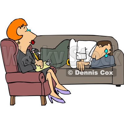 Psychotherapy clip art.