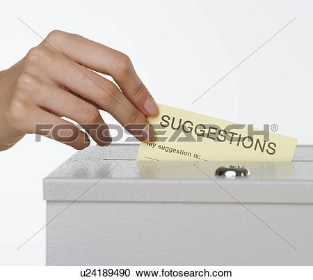 Stock Photography of Close up of woman's hand putting card in.