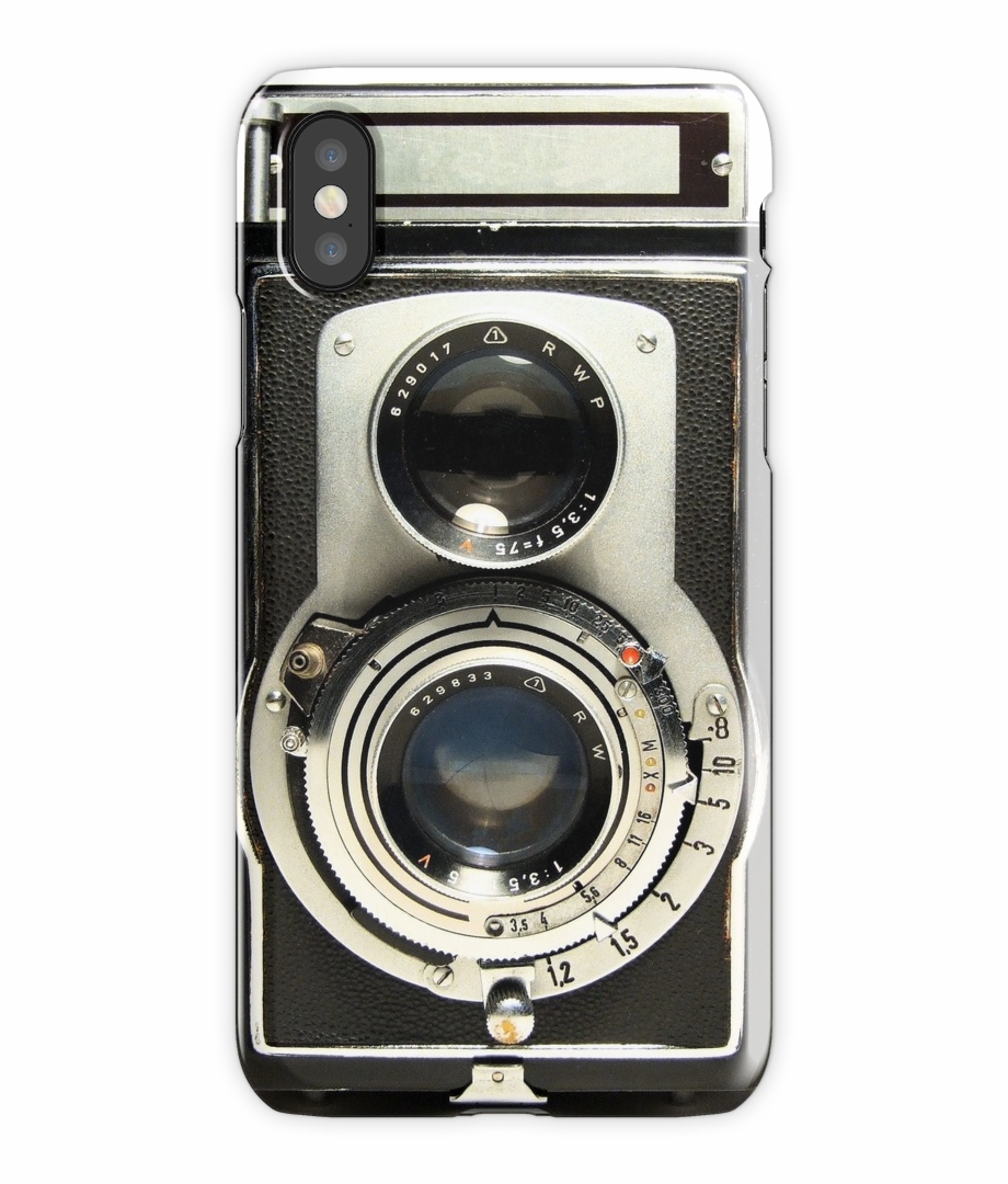 Retro Camera Iphone X Snap Case.