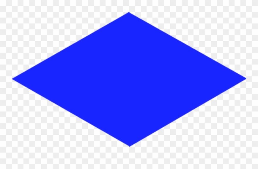 Rhombus Shape Clipart.