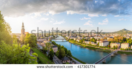 Salzach Stock Photos, Royalty.