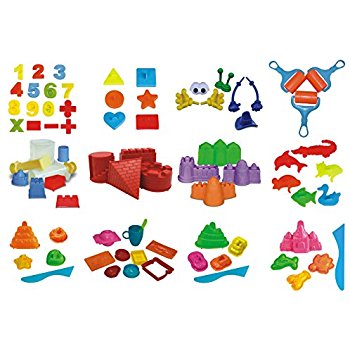 Amazon.com: 79 Kinetic Sand Mold Pieces.