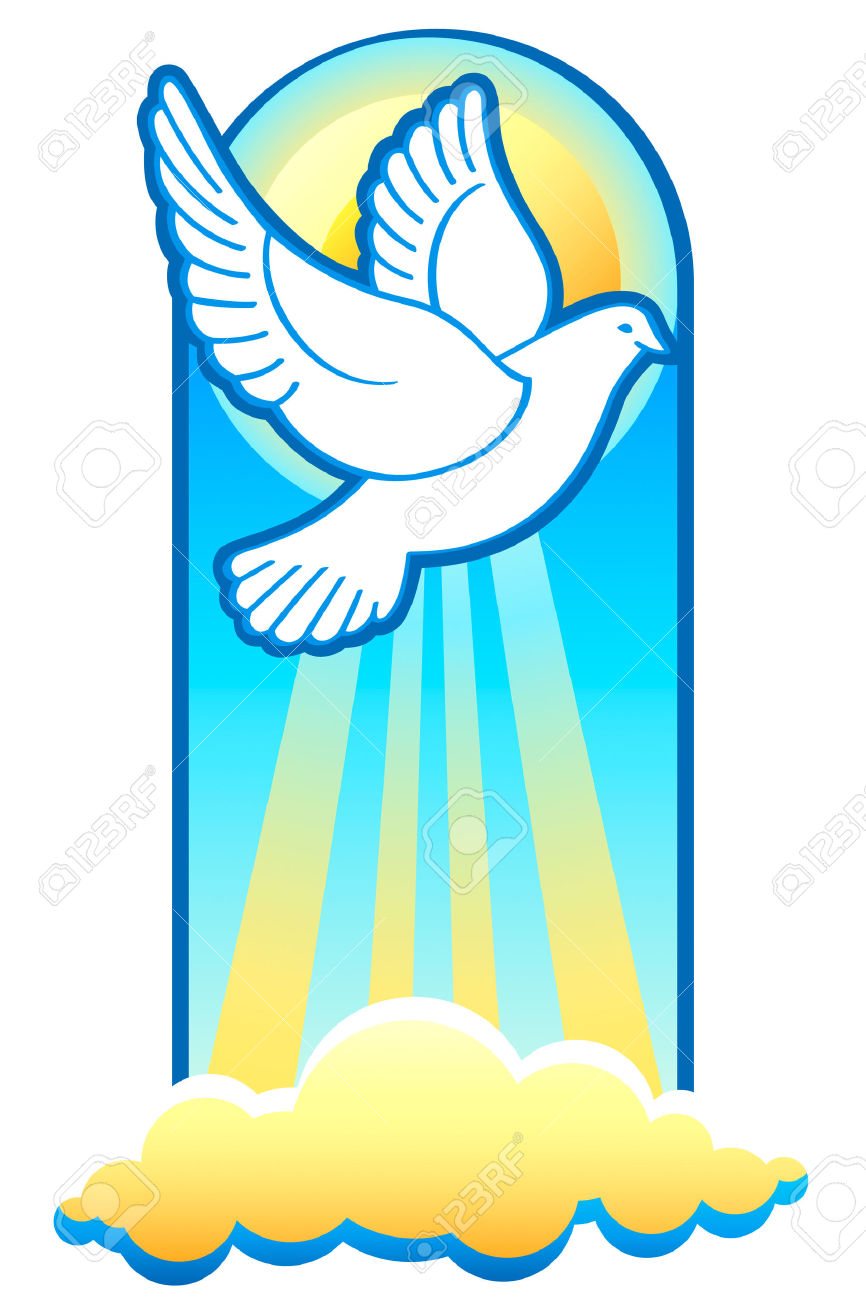 Espiritu santo clipart.