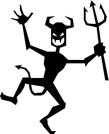 Satan Clipart.