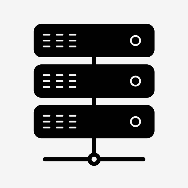 Vector Server Icon, Server, Link, Connect PNG and Vector.