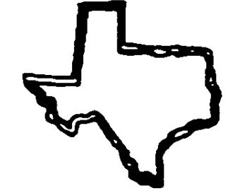 Collection of Texas clipart.