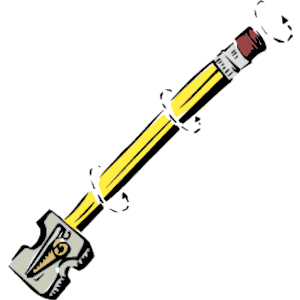 Sharpened Pencil Clipart.