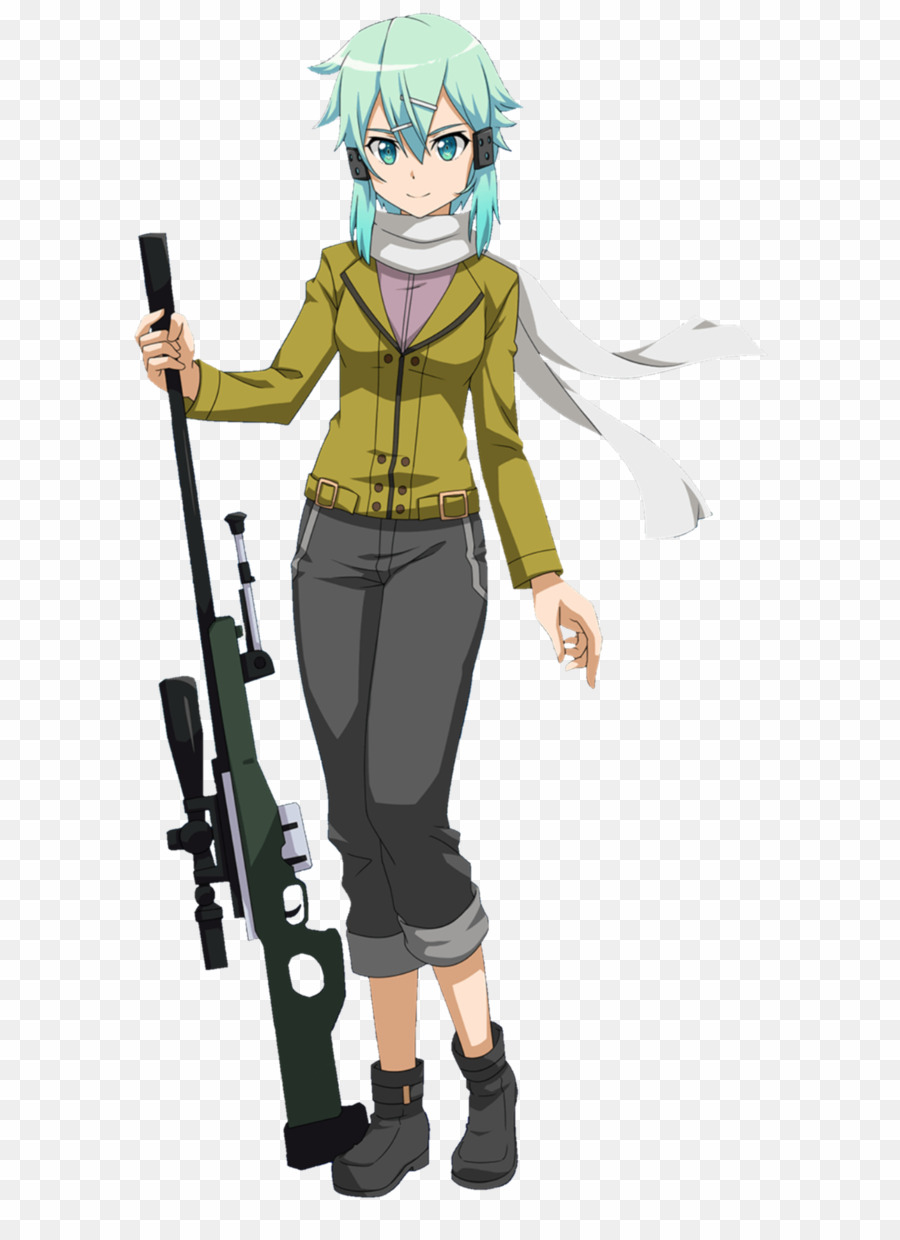 Ggo Sinon PNG Sinon Asuna Clipart download.