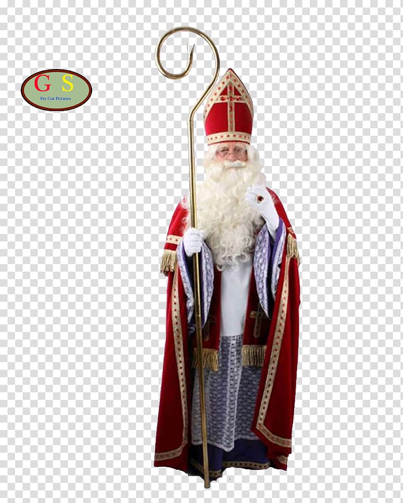 Santa Claus Sinterklaas Zwarte Piet Costume Christmas, Saint.