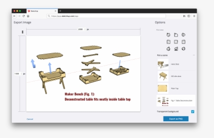 Sketchup Export Png, Transparent Png.