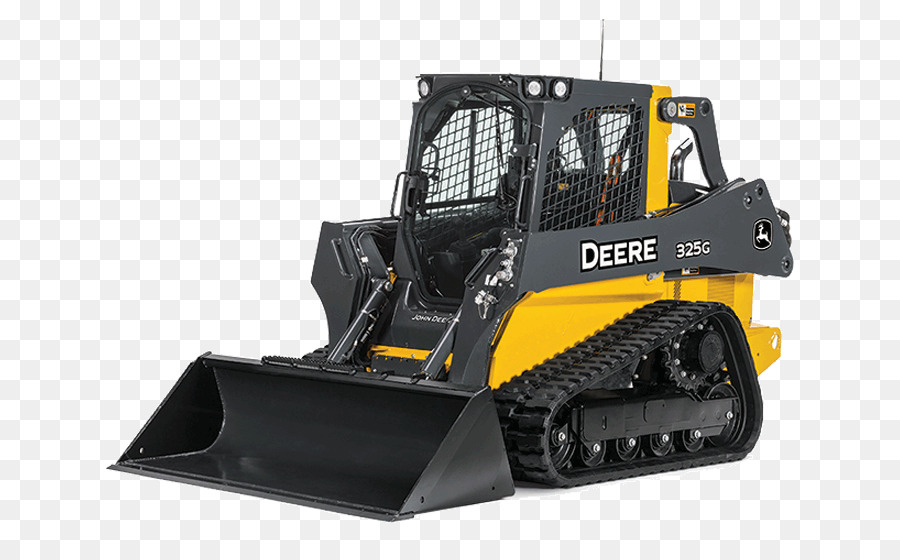 john deere skid steer clipart John Deere Heavy Machinery.