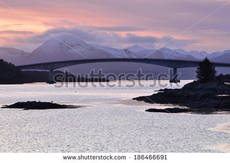 Skye Bridge Stock Photos, Royalty.