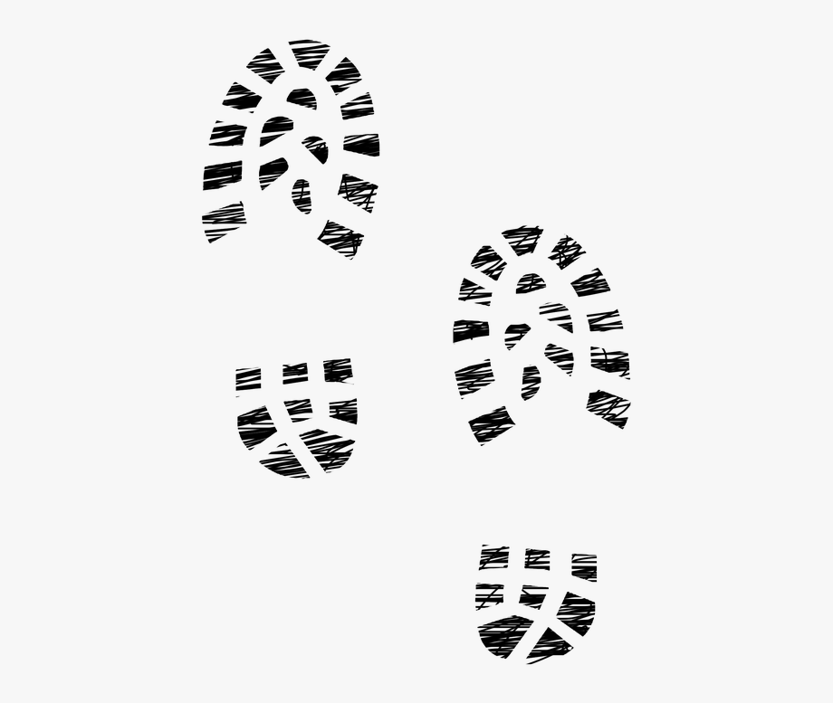 Sneaker Clipart Footprint.