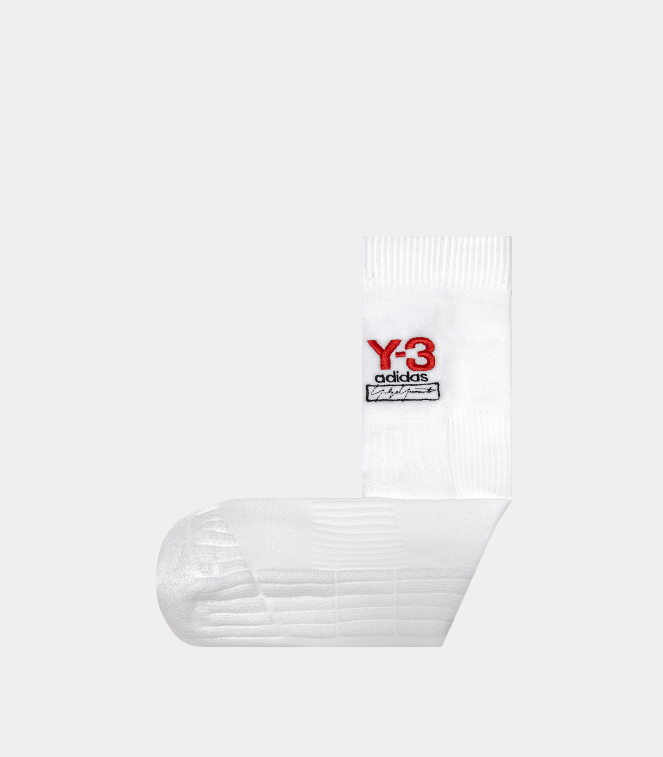 Y3 LOGO SOCKS COLOR WHITE.